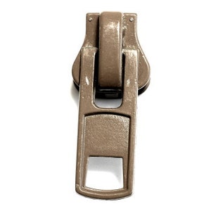 Ersatz Zipper Schieber 10mm N10 Reißverschluss Ersatzteile Kunststoffzahn schwarz metal Umtausch Reparatur Jacke Mantel Tasche Koffer Bild 2