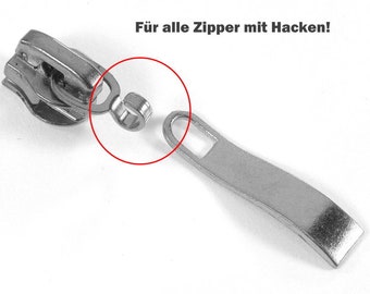 Reißverschluss anhänger aus Metal Ersatzteile Reißverschluss reparieren Zieher Zipper Reißverschlussanhänger Puller Pull Zip nähen