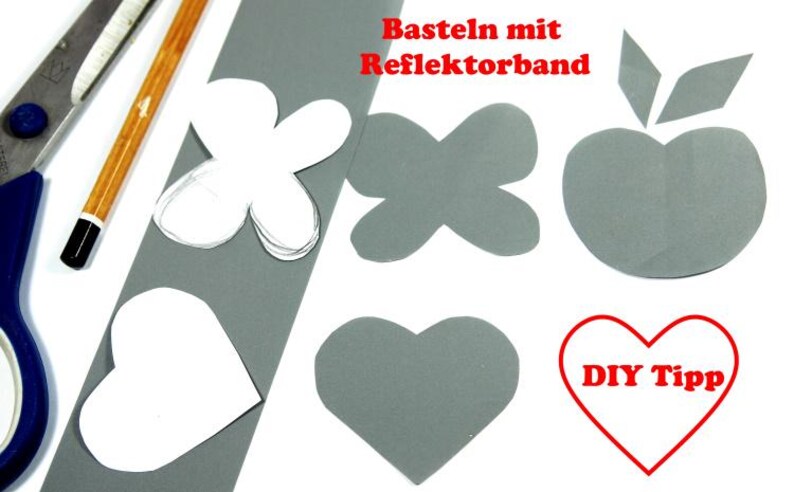 Reflekorband reflektierend
Breite 50mm
leuchtet im Dunkel
Farbe grau
