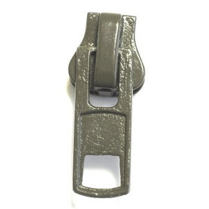 Ersatz Zipper Schieber 10mm N10 Reißverschluss Ersatzteile Kunststoffzahn schwarz metal Umtausch Reparatur Jacke Mantel Tasche Koffer Bild 9