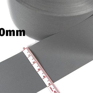 Reflekorband reflektierend
Breite 50mm
leuchtet im Dunkel
Farbe grau