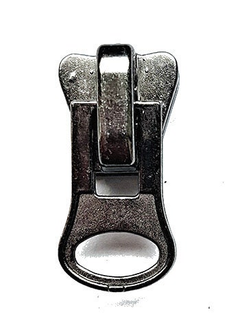 Urmspst Reißverschluss-Zuglaschen Set | 8 Stück In Schwarz & Silber | Für Jacken, Taschen, Stiefel, Rucksäcke | Zinklegierung | 26 Mm