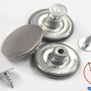 Jeans button button for jeans snap button 20 mm button for trousers exchange repair replacement button button buttons sewing buttons