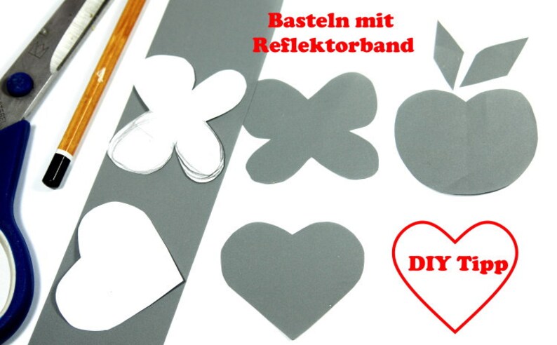 Reflekorband reflektierend
Breite 50mm
leuchtet im Dunkel
Farbe grau