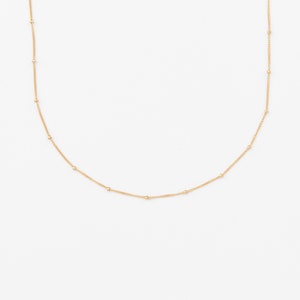 14k Gold Filled Satellite Chain/ Dainty Necklace/ Classic Collection/ Jewelry Making