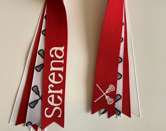 Sporty Tail Lacrosse Ribbons