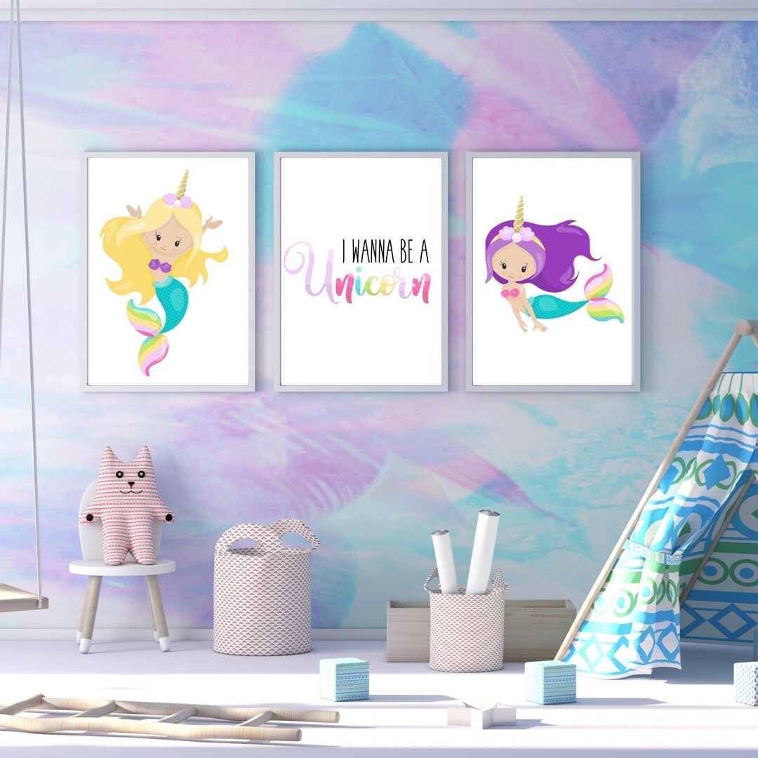 Under the Sea Baby Girl Nursery Decor Ocean Nursery Decor Unique Baby