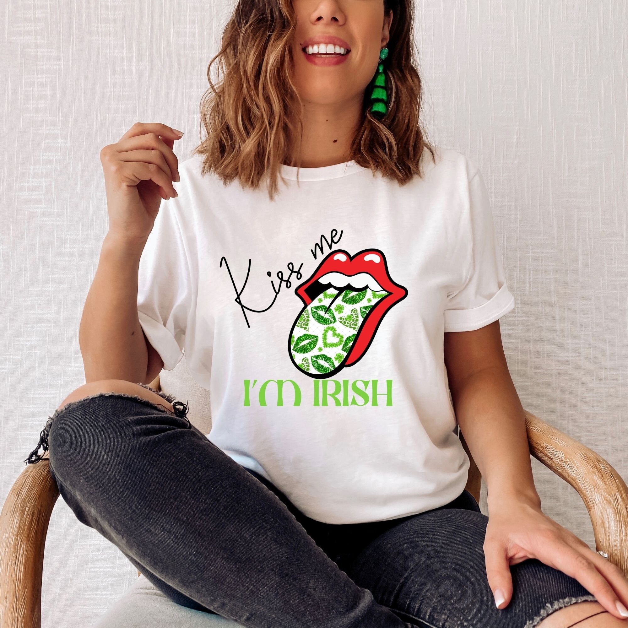 Red Lips Rolling Stones Lips Irish 