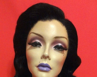 Dita Von Teese Wig: 1940s Old Hollywood Glamour Styled Lace Front Wig