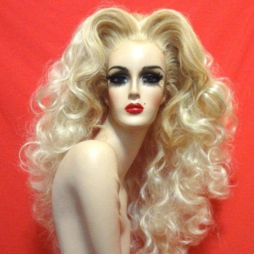 blonde wig drag