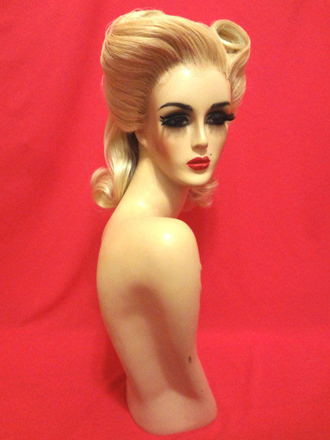 VICTORY ROLLS WIG Lace Front Drag Queen Wig Gwen Stefani Etsy 日本