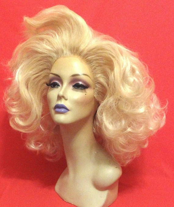 Blonde wig drag online