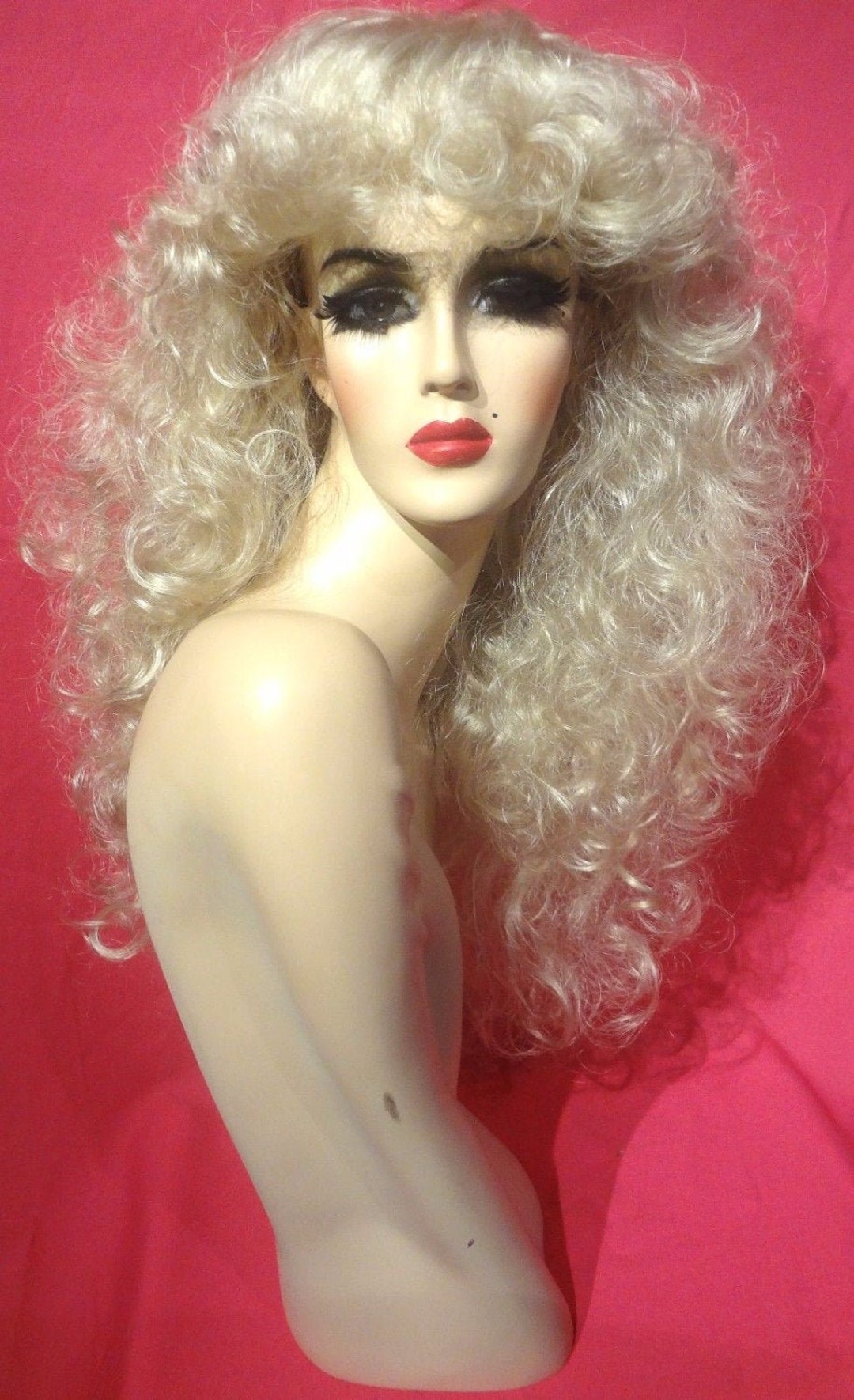 STEVIE NICKS WIG Feather Bangs Wig, 1970s Wig, 1980s Wig, Costume Wig, Drag Queen Wig, Heat