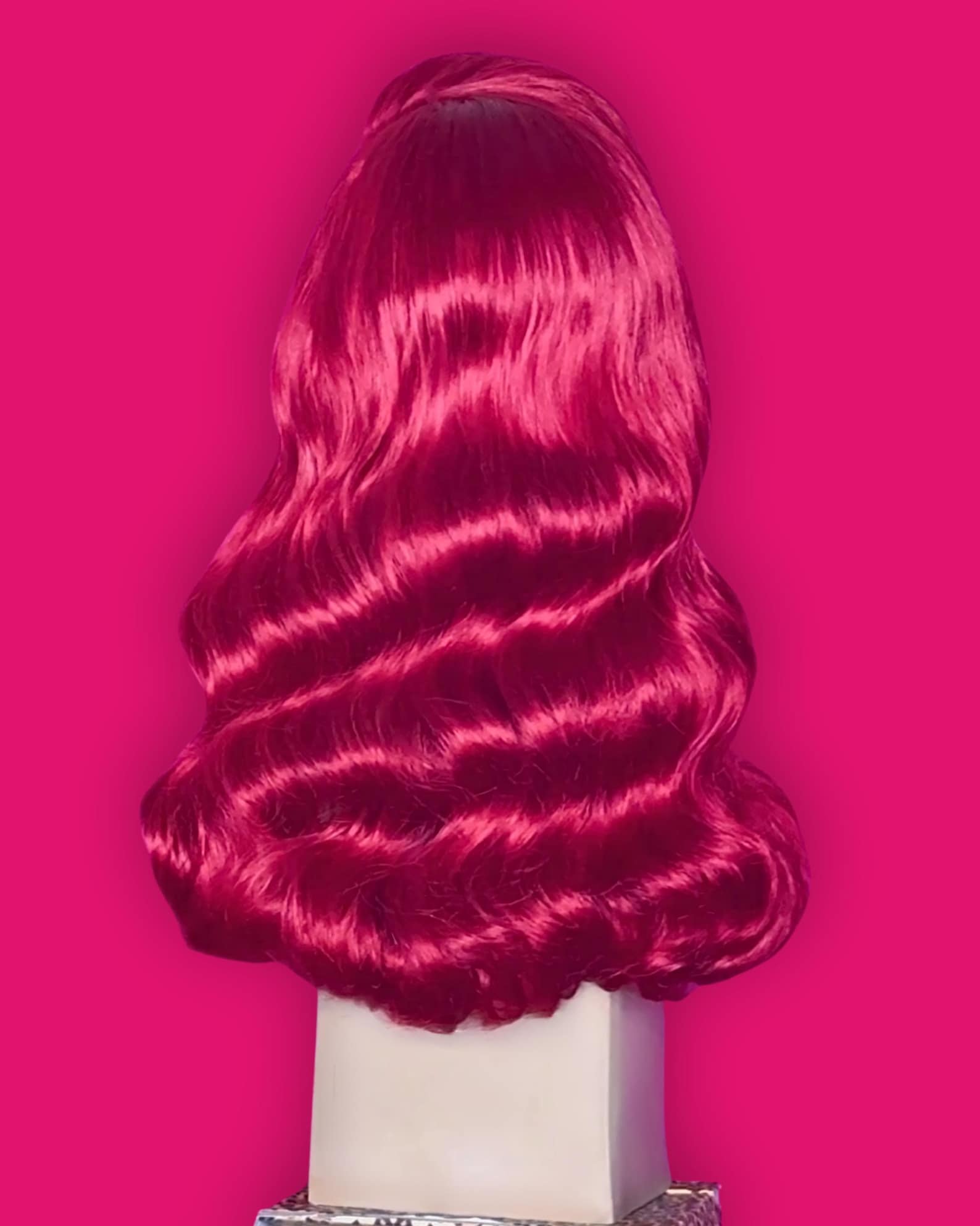 Jessica Rabbit Sculpted JESSICA RABBIT 1940s Old Hollywood Sculpted Waves Lace Front Wig — Made ...
