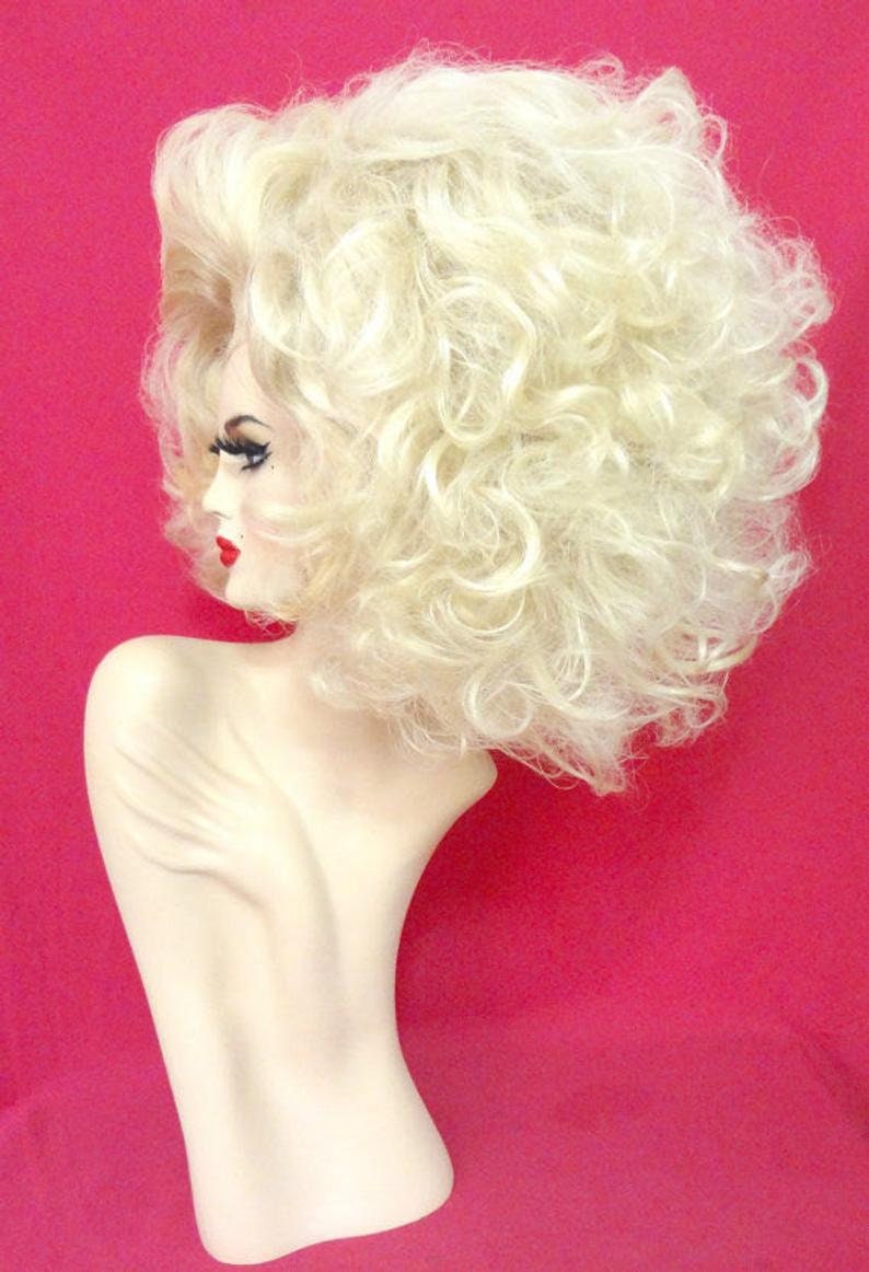 RUPAUL Lady GAGA WIG Lace Front Drag Queen Double Stack Wig Etsy