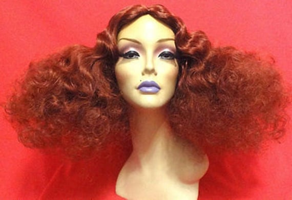 ROCKY HORROR WIG Finger Wave Wig Lace Front Wig 1920s Costume