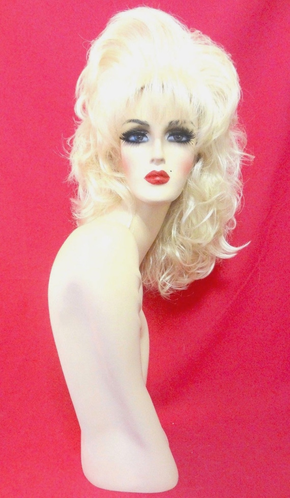 Perruque disco doll blonde - Fiesta Republic