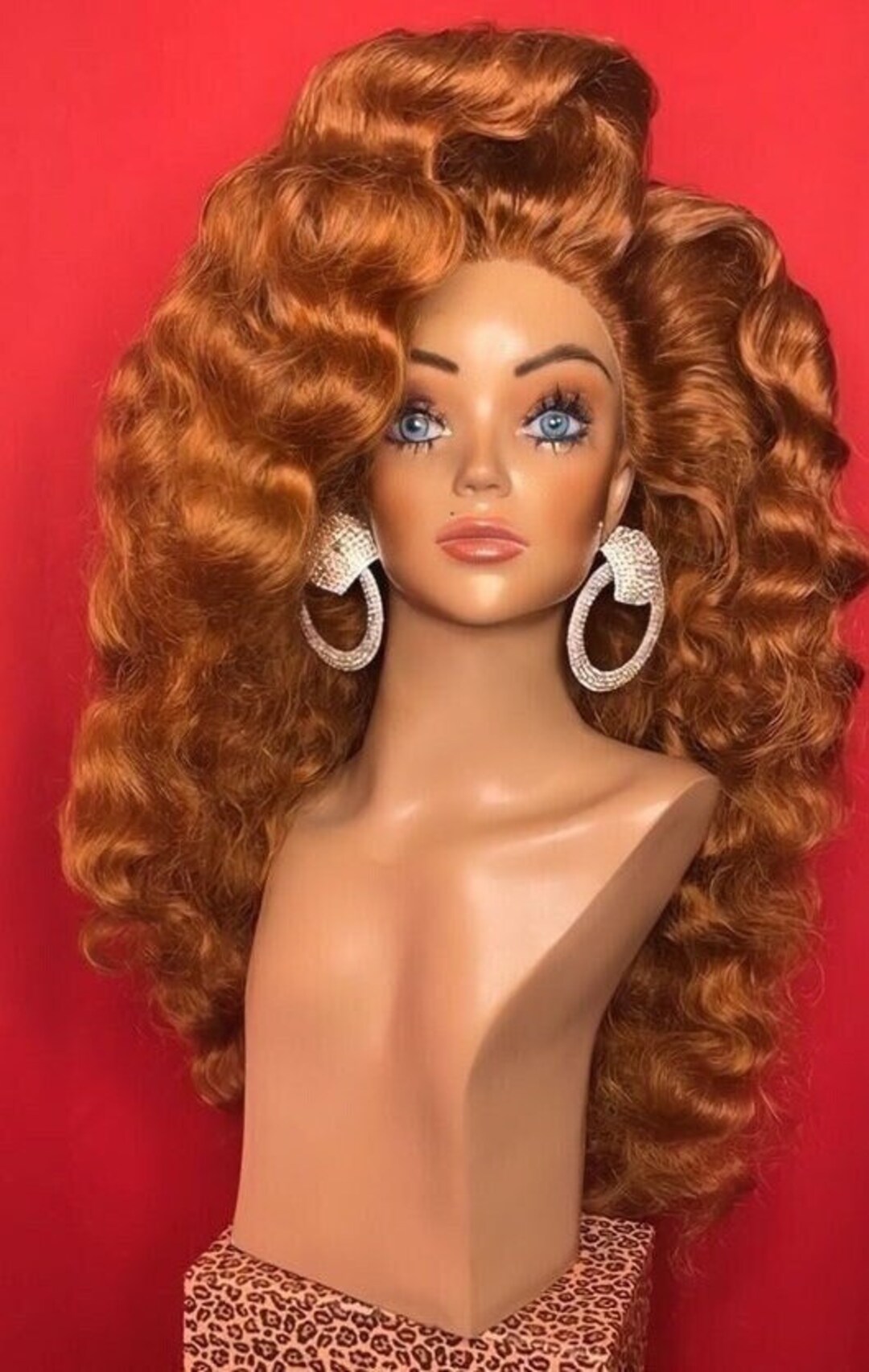 HOLLYWOOD GLAM WIG Lace Front Wig, Pinup Wig, Retro Wig, Costume Wig