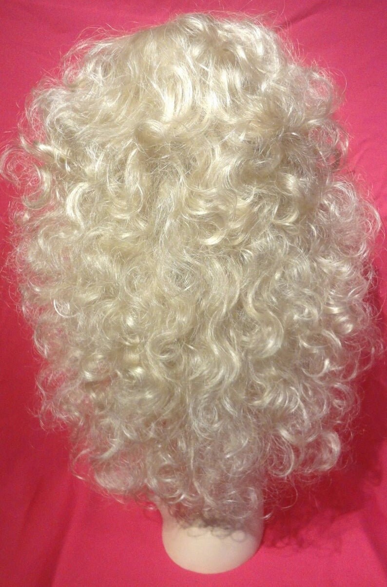 STEVIE NICKS WIG Drag Queen Wig Medium Ash Blonde Bangs Curly Etsy