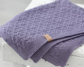 Great American Aran Afghan-Decke