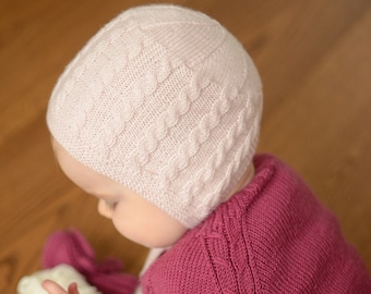 Patrón para tejer un gorro de bebé: Tallas de 0 a 4 años (Patrón en PDF)