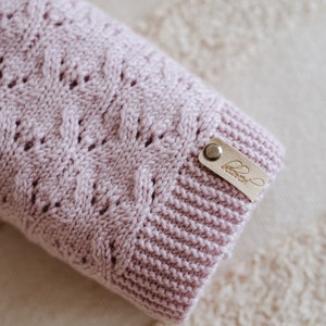 Knitted Blanket Pattern PDF, Easy Kit Throw Pattern, Beginner Friendly Knitting Pattern in English