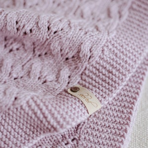 Baby Blanket Knitting Patterns, Knit Baby Blanket Pattern - Etsy