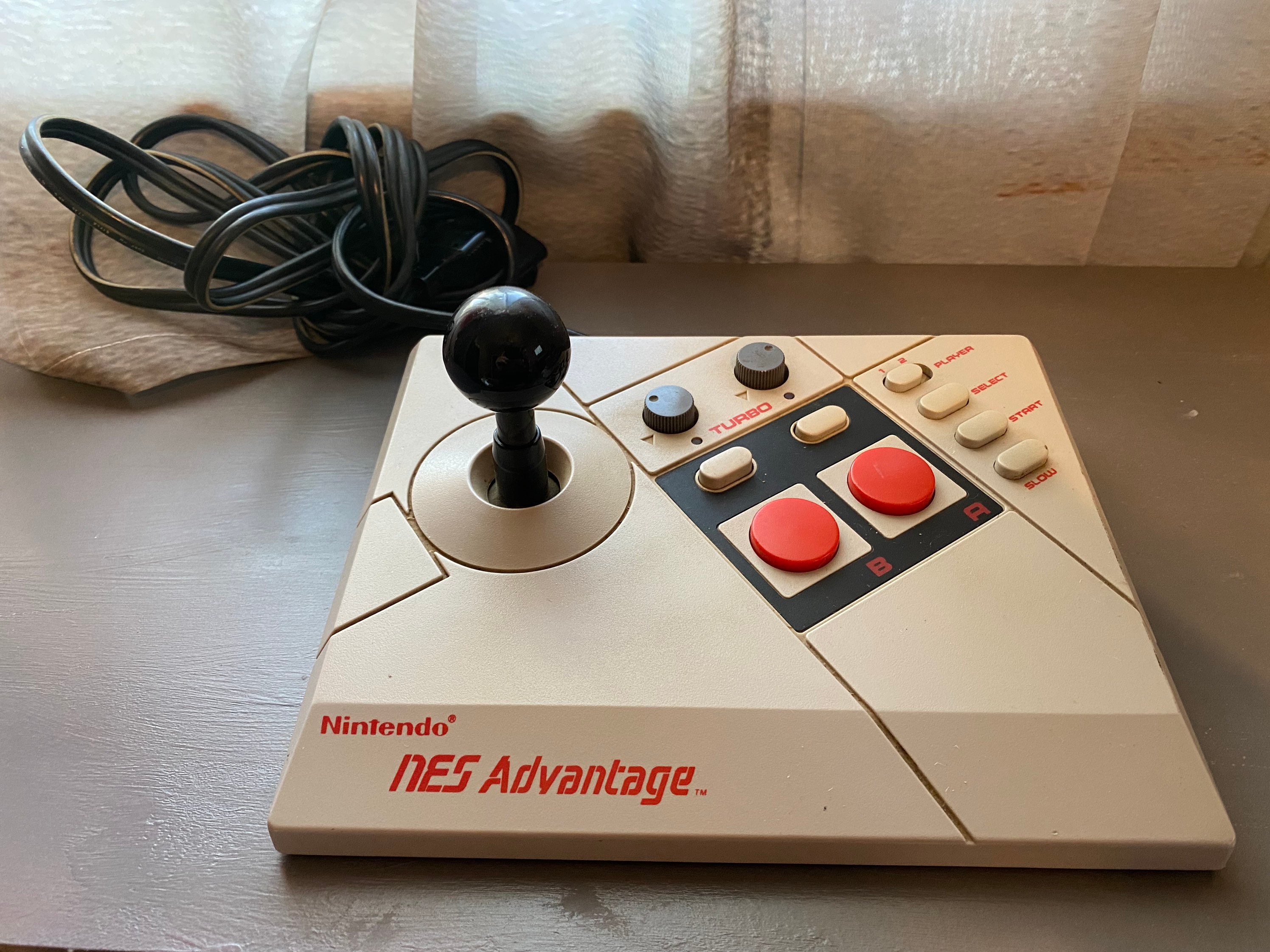 Prisión Persona responsable uvas Nintendo NES Advantage Controller Arcade Joystick NES-026 OEM - Etsy España
