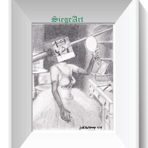 Box Head: Reflection (Print)