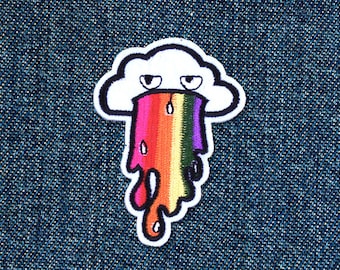 Rainbow Kotz Cloud Patch / Imagen de planchado
