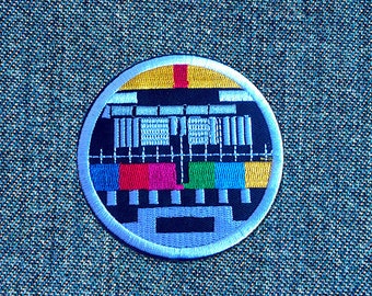 Patch dell'immagine di prova della trasmissione / immagine della tempia