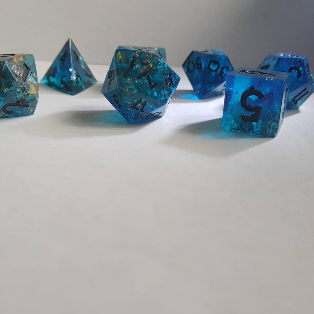Finished dice sets Etsy