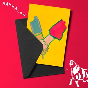 Bestie A6 Greeting Card