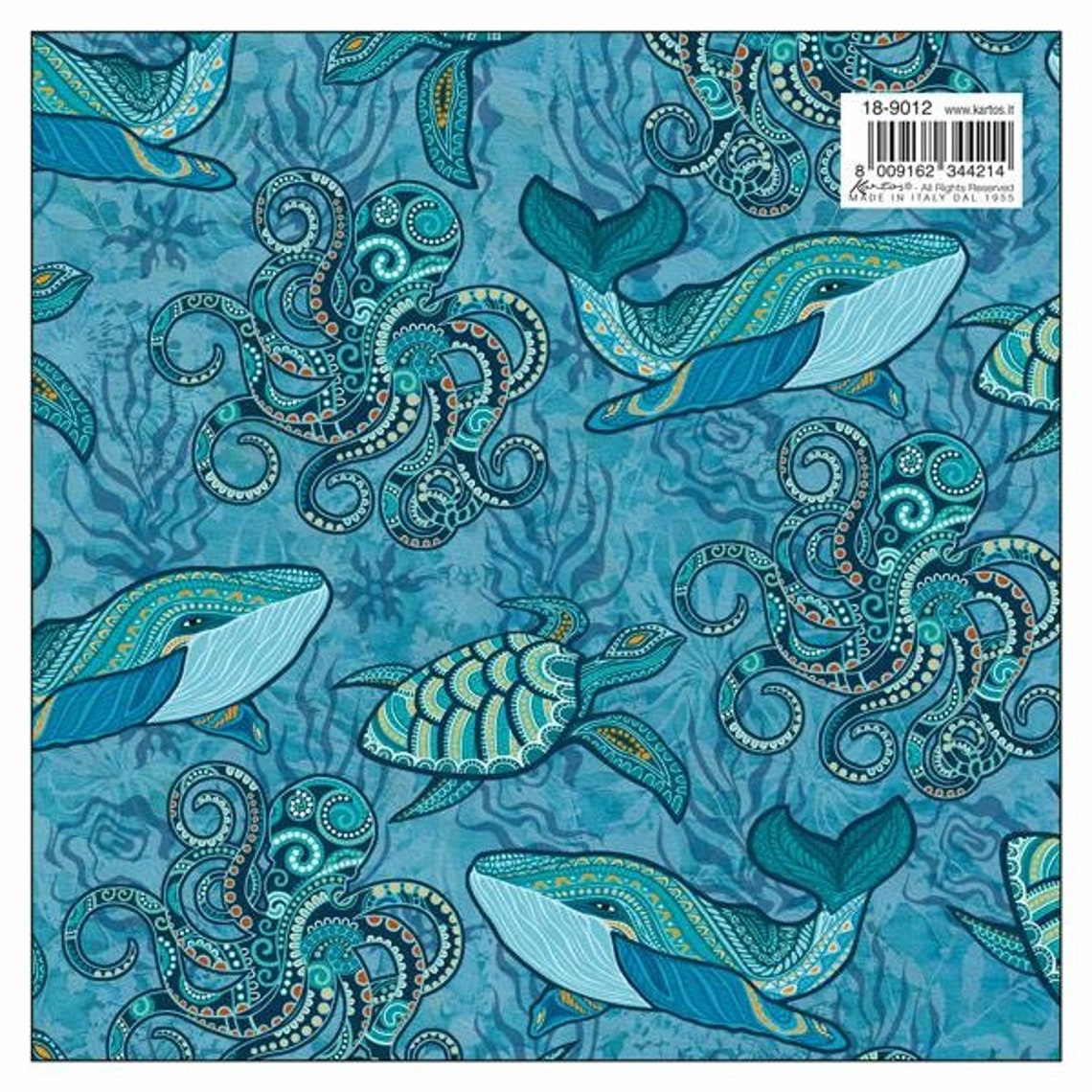 6 Sheets Italian Decorative Paper Wrapping Paper Gift Etsy