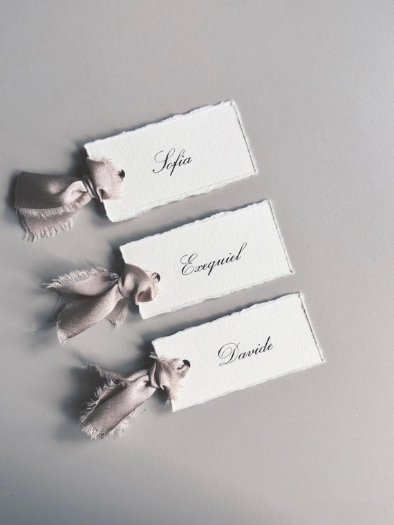 WEDDING / SEGNAPOSTO CARTA Decorazioni per tavola, nomi segnaposti evento ospiti, matrimonio, battesimo, anniversario, compleanno, laurea