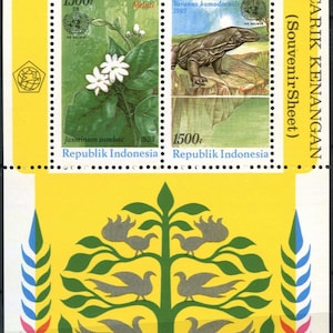 Indonesia 1993 Nature Conservation M/S MNH