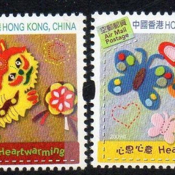 Hong Kong 2009 Salutations Timbres ensemble de 4 MNH