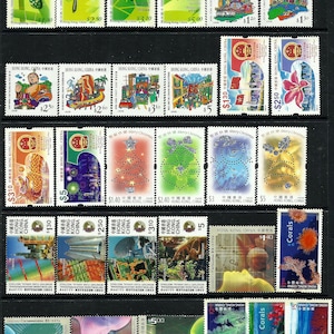 Hong Kong Collection of sets 1997 to 2002 All MNH