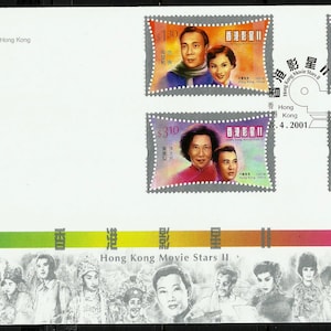 Hong Kong 2001 Hong Kong Movie Stars 2nd Series FDC