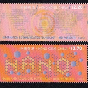 Hong Kong 2013 Innovation and Technology set of 6 MNH