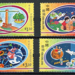 Hong Kong 2000 New Millennium set of 4 MNH