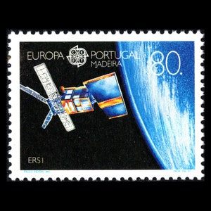Madeira 1991 Europa European Aerospace Stempel MNH