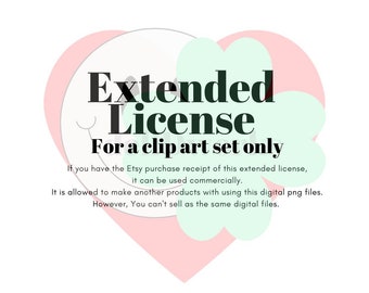 Extended License: Clip art SET from delicateDworks