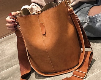 real leather crossbody bag