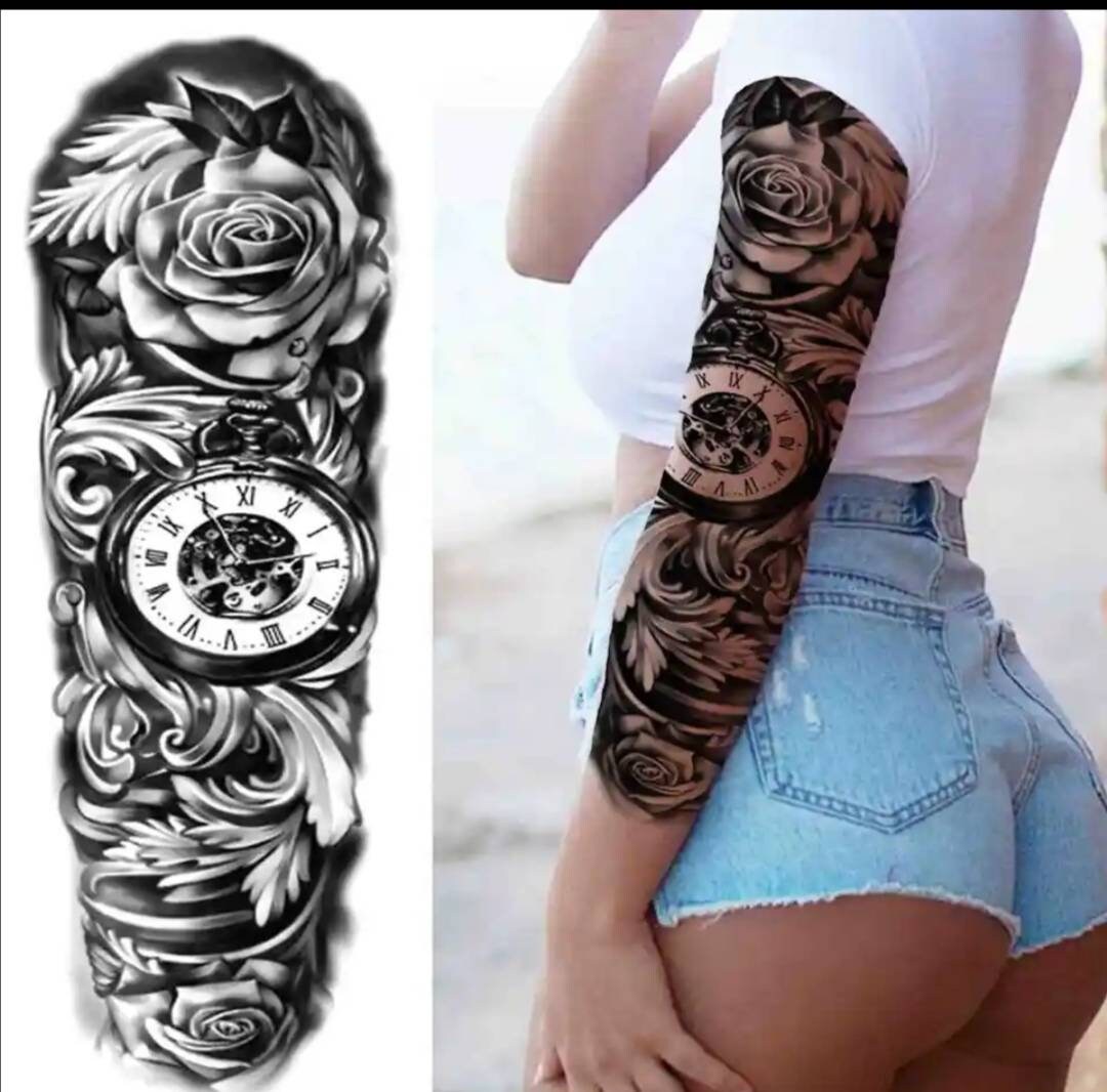 Ausfahrt Tragödie In Menge oberarm tattoo mann uhr Abziehen Mitarbeiter