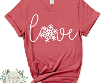Download Snowflake Love Svg Etsy