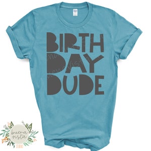 Geburtstagskind SVG, Birthday Dude Cut File (Digitaler Download)