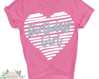 Birthday Girl SVG Digital Cut File