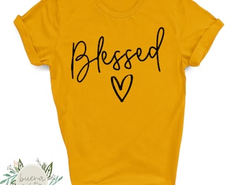 Blessed SVG Digital Cut File + PNG Digital Download for DTF