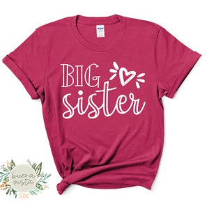 Große Schwester SVG Digital Cut File + PNG Digital Download für DTF